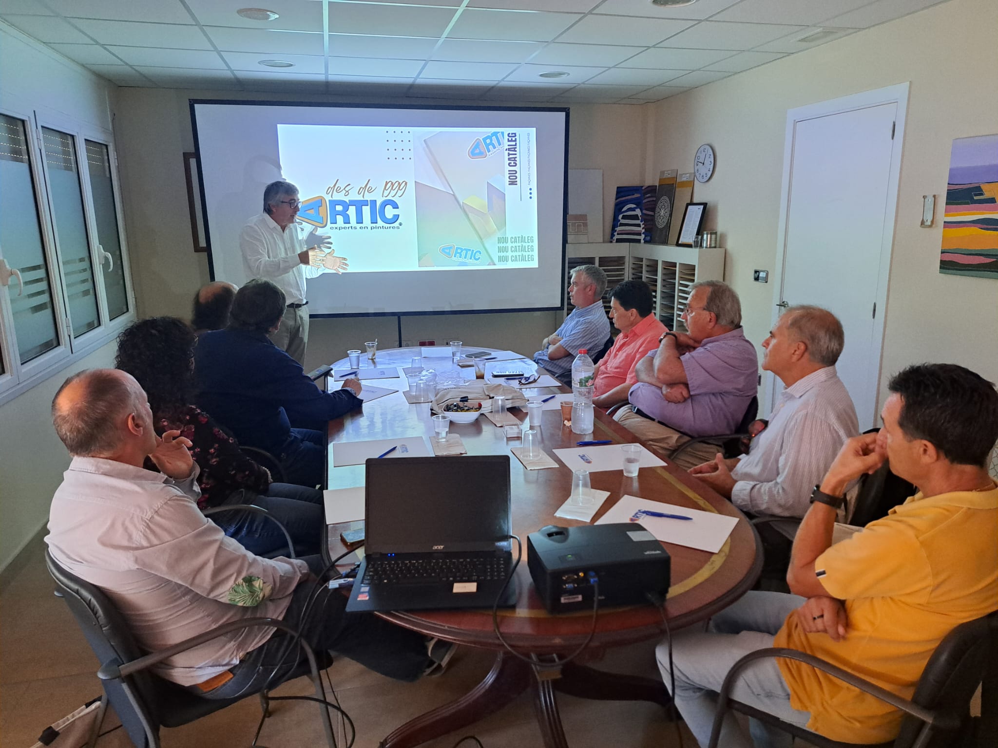 VISITA A L'EMPRESA ARTIC